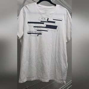 Armani Exchange White T-Shirt for Men
